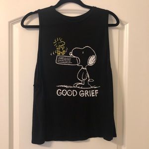 Peanuts brand sleeveless shirt